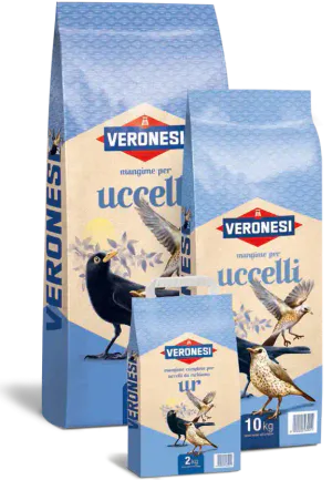 Mangime per uccelli, allevamento uccelli, Mangimi Veronesi